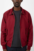 Men’s Classic Harrington Jacket - Lightweight Zip-Up Bomber Coat - Nalani - Fashion Clothing and Decor