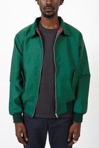Men’s Classic Harrington Jacket - Lightweight Zip-Up Bomber Coat - Nalani - Fashion Clothing and Decor