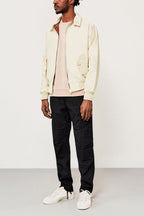Men’s Classic Harrington Jacket - Lightweight Zip-Up Bomber Coat - Nalani - Fashion Clothing and Decor