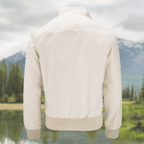 Men’s Classic Harrington Jacket - Lightweight Zip-Up Bomber Coat - Nalani - Fashion Clothing and Decor