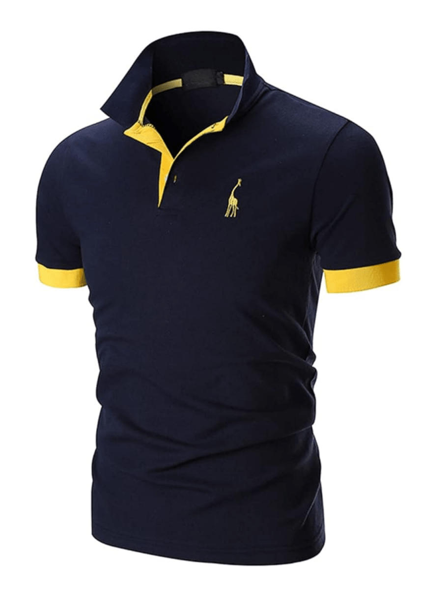 Men's Classic Short Sleeve Polo Shirt For Smart Casual Summer - Nalani - UK Fashion Clothing and Decor