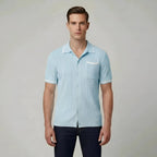 Mens Cotton Polo Shirt Short Sleeve Breathable Summer - Nalani - UK and AUS Fashion Clothing and Decor