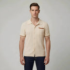 Mens Cotton Polo Shirt Short Sleeve Breathable Summer - Nalani - UK and AUS Fashion Clothing and Decor