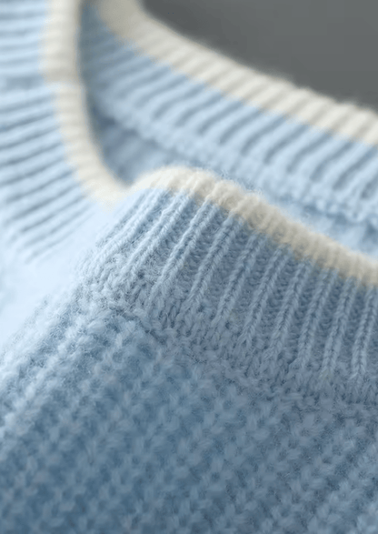 Men's Crew Neck Knitted Sweater For All Season Smart Casual - Nalani - UK Fashion Clothing and Decor