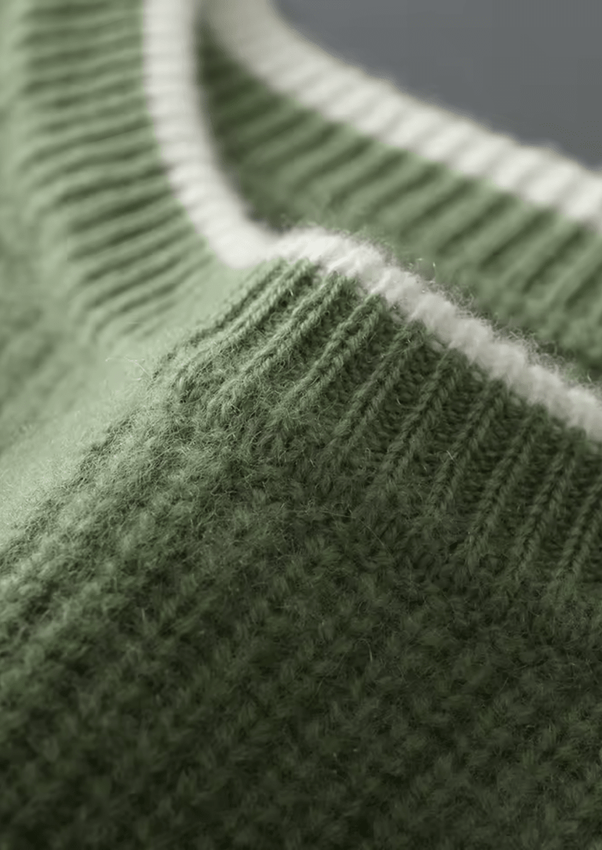 Men's Crew Neck Knitted Sweater For All Season Smart Casual - Nalani - UK Fashion Clothing and Decor