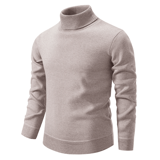 Mens High Neck Knitwear Sweater For Layering Essentials - Nalani - UK Fashion Clothing and Decor