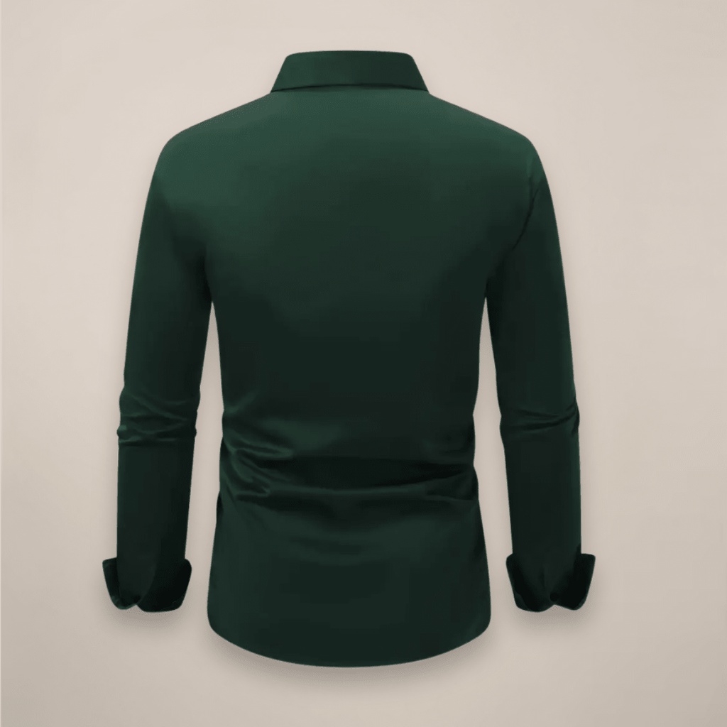 Men’s Long-Sleeve Shirt – Classic Notched Collar, Versatile Smart Style - Nalani - Fashion Clothing and Decor
