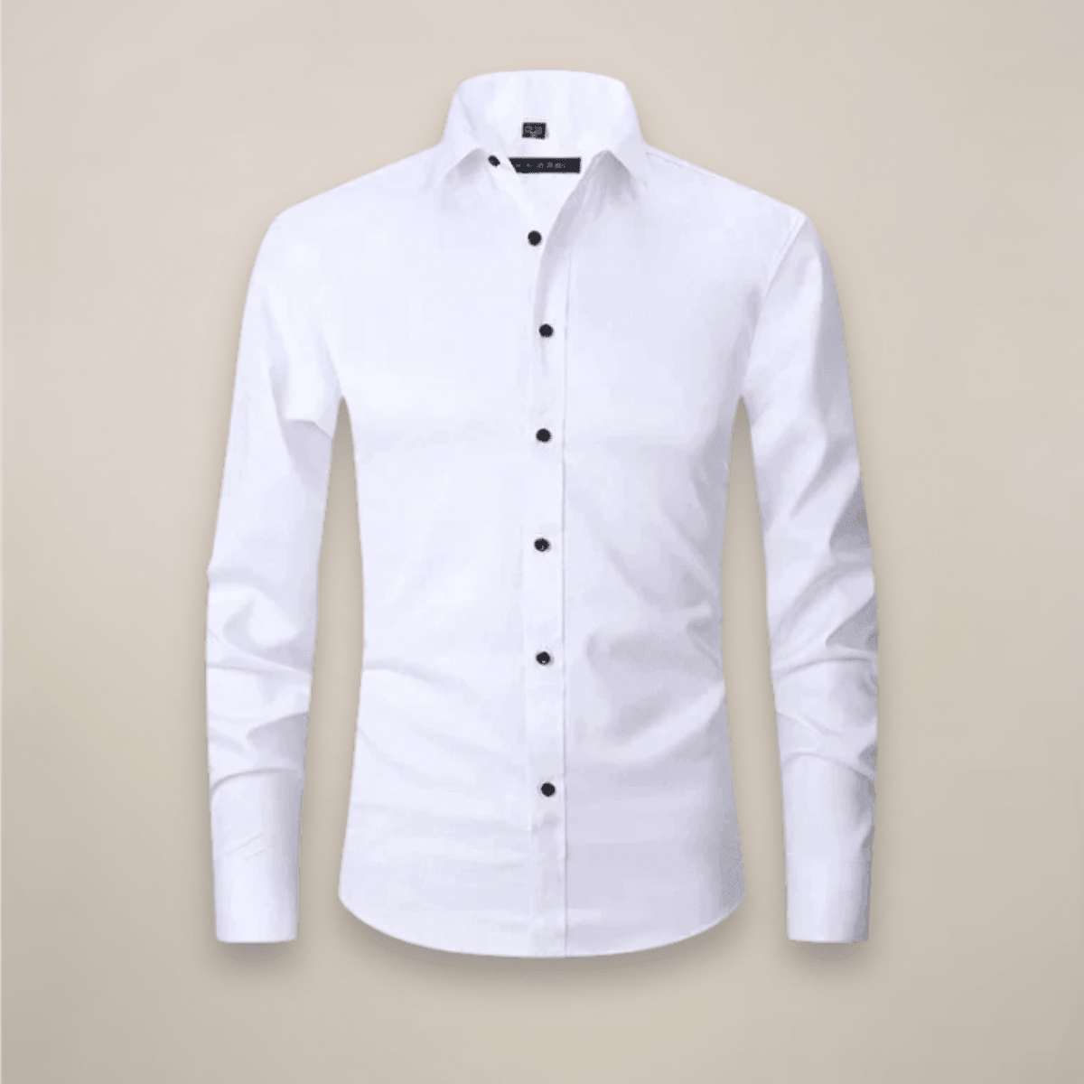 Men’s Long-Sleeved Shirt – Classic Structured Fit with Wrinkle-Free Finish - Nalani - Fashion Clothing and Decor