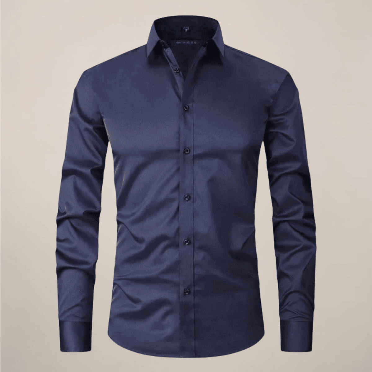 Men’s Long-Sleeved Shirt – Classic Structured Fit with Wrinkle-Free Finish - Nalani - Fashion Clothing and Decor
