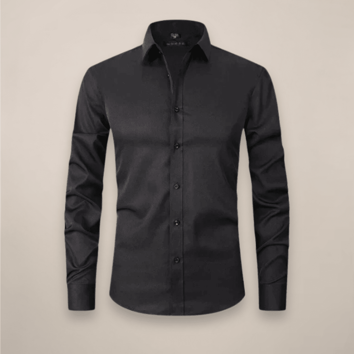 Men’s Long-Sleeved Shirt – Classic Structured Fit with Wrinkle-Free Finish - Nalani - Fashion Clothing and Decor