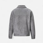 Men's Relaxed - Fit Zip Jacket With Utility Pockets Everyday Wear - Nalani - UK Fashion Clothing and Decor