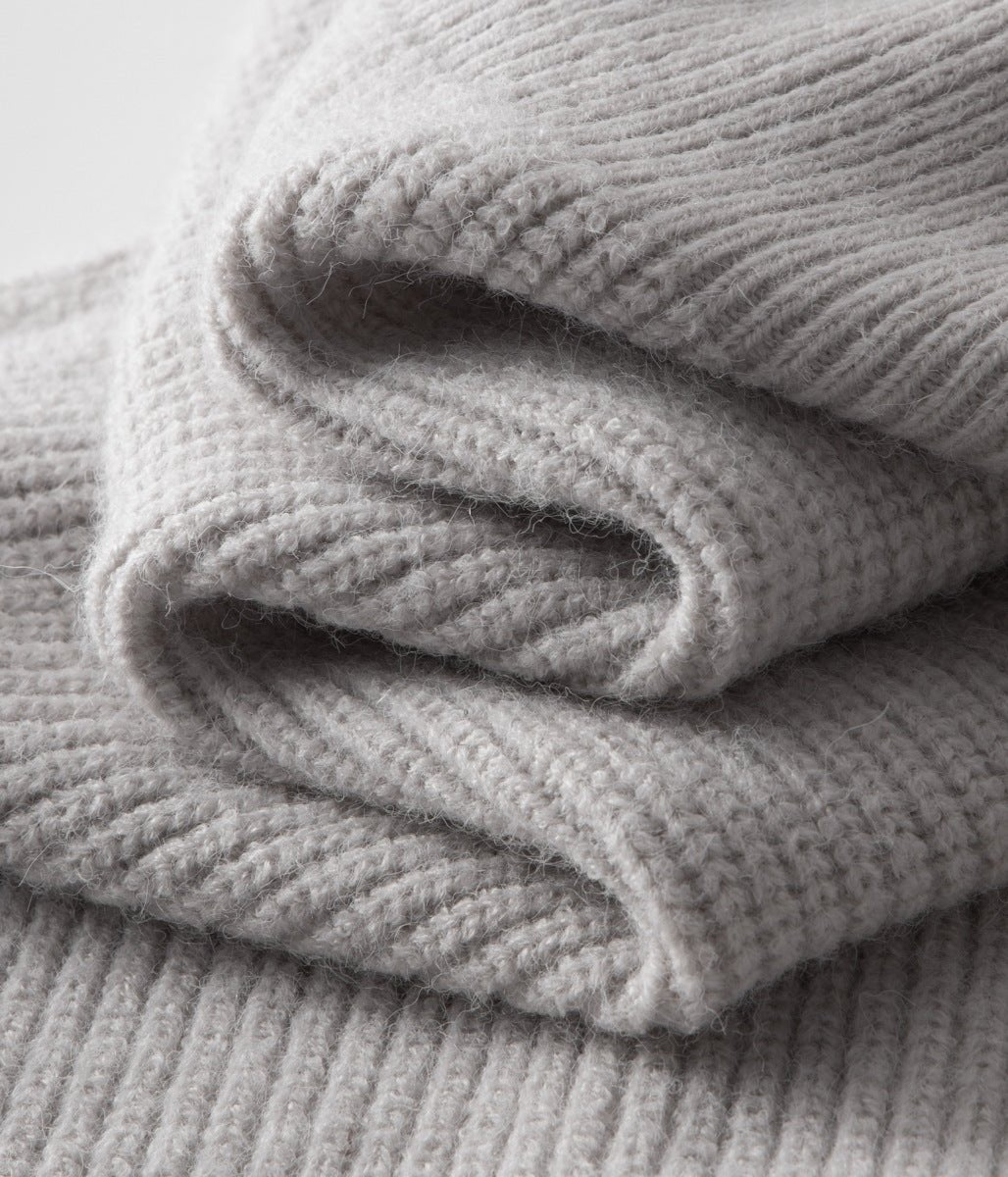 Mens Ribbed Zip Through Cardigan Funnel Neck Sweater - Nalani - UK Fashion Clothing and Decor