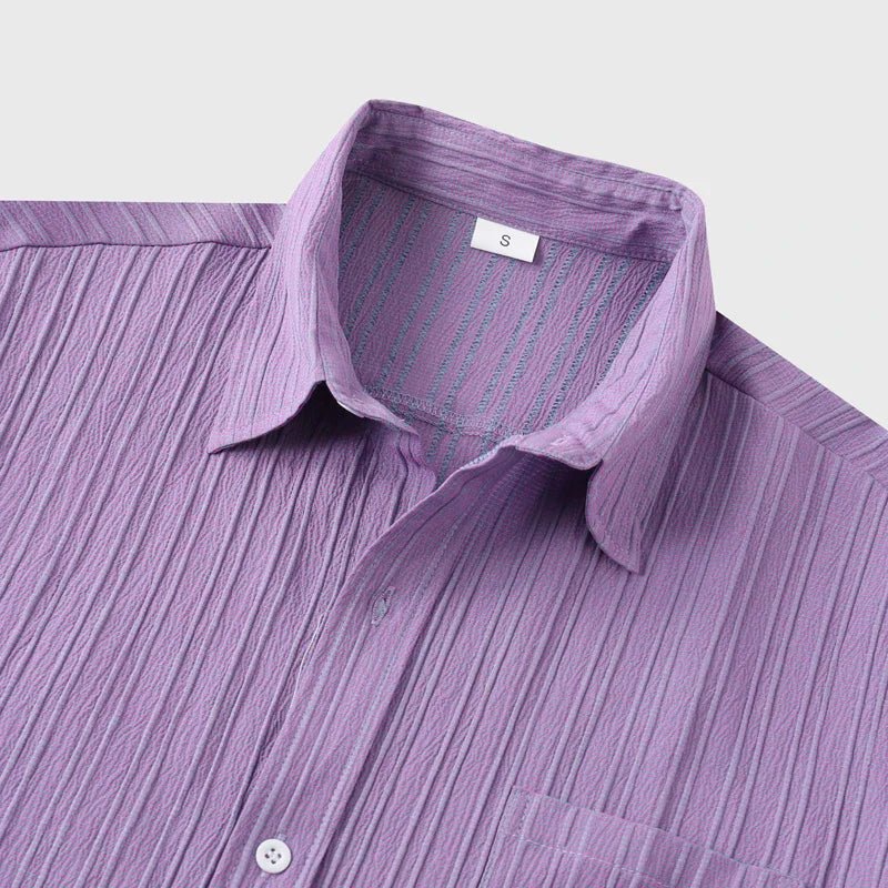 Men's Short Sleeve Polo Shirt With Chest Pocket Button Up - Nalani - UK Fashion Clothing and Decor