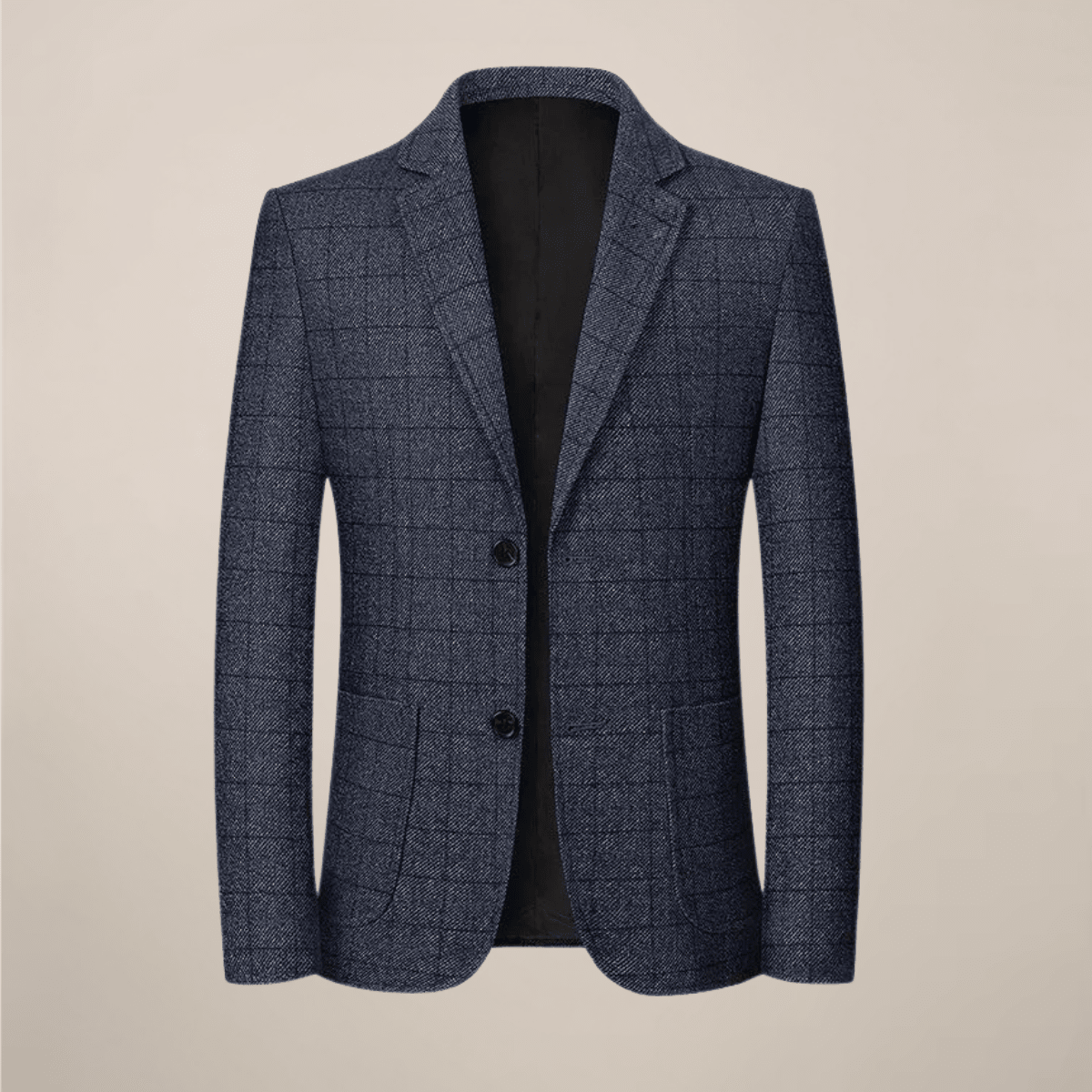 Mens Slim Fit Plaid Blazer With Vintage Check Tailored Jacket - Nalani - UK Fashion Clothing and Decor