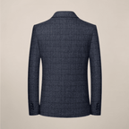 Mens Slim Fit Plaid Blazer With Vintage Check Tailored Jacket - Nalani - UK Fashion Clothing and Decor