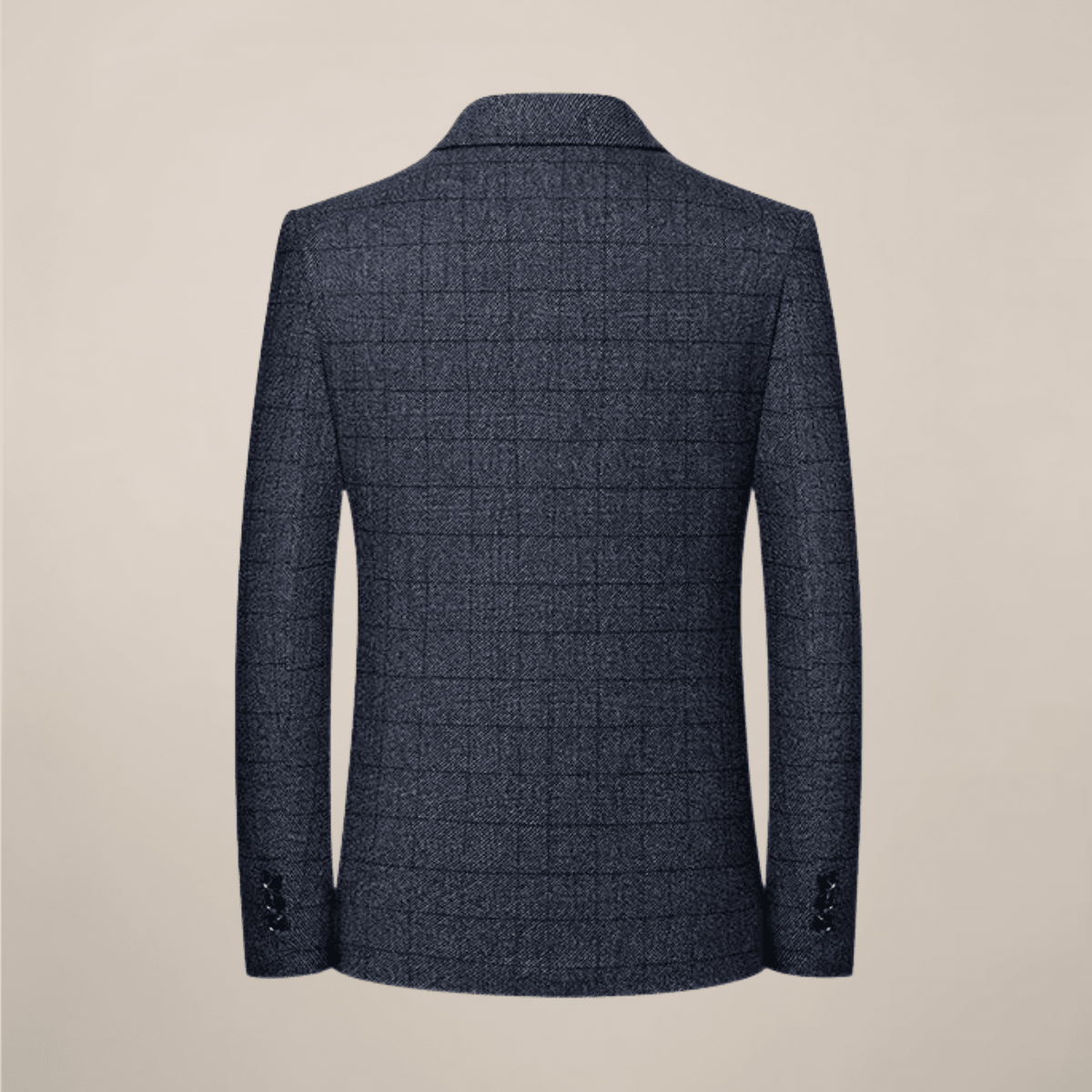 Mens Slim Fit Plaid Blazer With Vintage Check Tailored Jacket - Nalani - UK Fashion Clothing and Decor