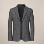 Mens Slim Fit Plaid Blazer With Vintage Check Tailored Jacket - Nalani - UK Fashion Clothing and Decor