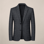 Mens Slim Fit Plaid Blazer With Vintage Check Tailored Jacket - Nalani - UK Fashion Clothing and Decor