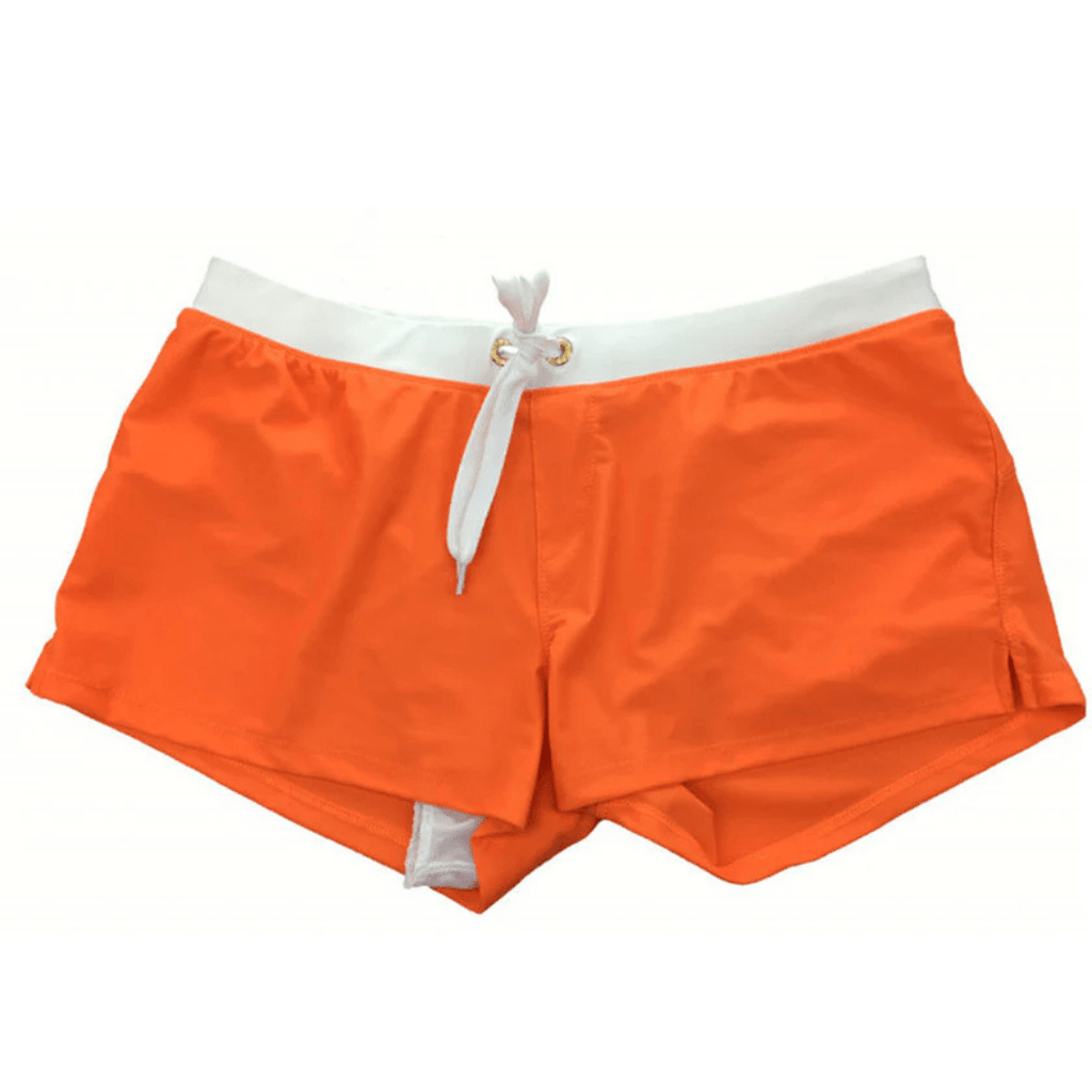 Men's Swim Shorts - Adjustable Waistband and Side Split For Beach Days - Nalani - Fashion Clothing and Decor