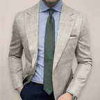 Mens Tailored Blazer Lightweight Smart Jacket For Work And Dinner - Nalani - UK Fashion Clothing and Decor