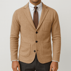Men's Tailored Blazer Notched Lapel Single Breasted For Business And Evening - Nalani - UK Fashion Clothing and Decor