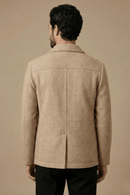 Mens Tailored Button Front Jacket For Business Casual Wear - Nalani - UK Fashion Clothing and Decor