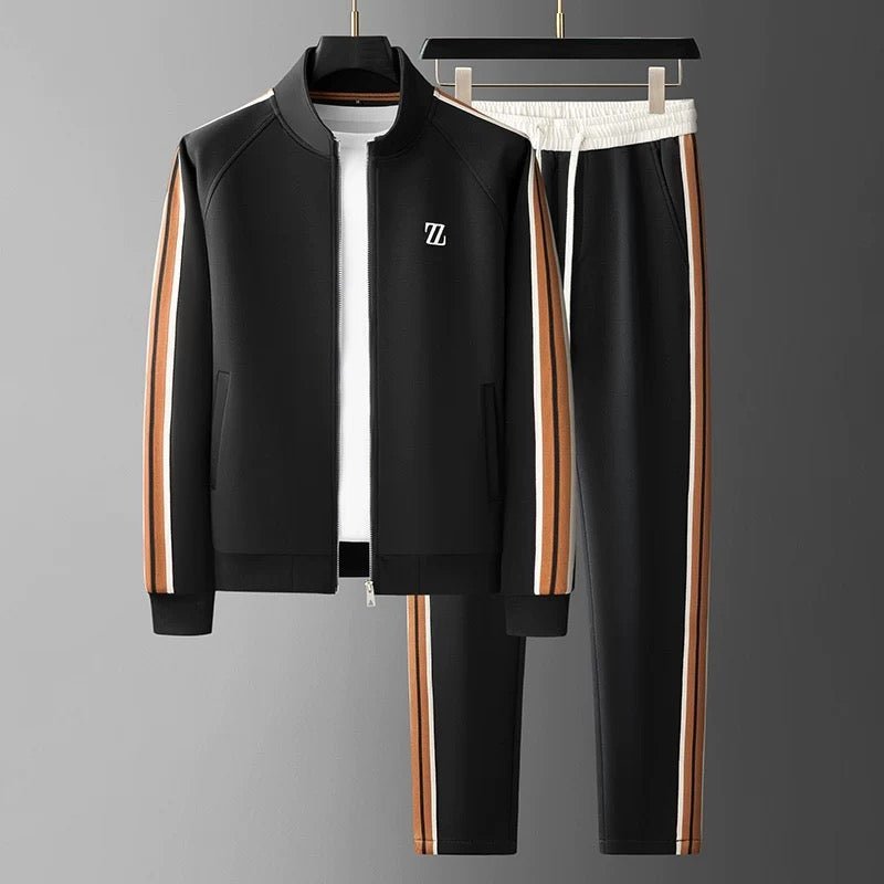 Men's Two Piece Tracksuit Set Athletic Wear Zip Up - Nalani - UK Fashion Clothing and Decor