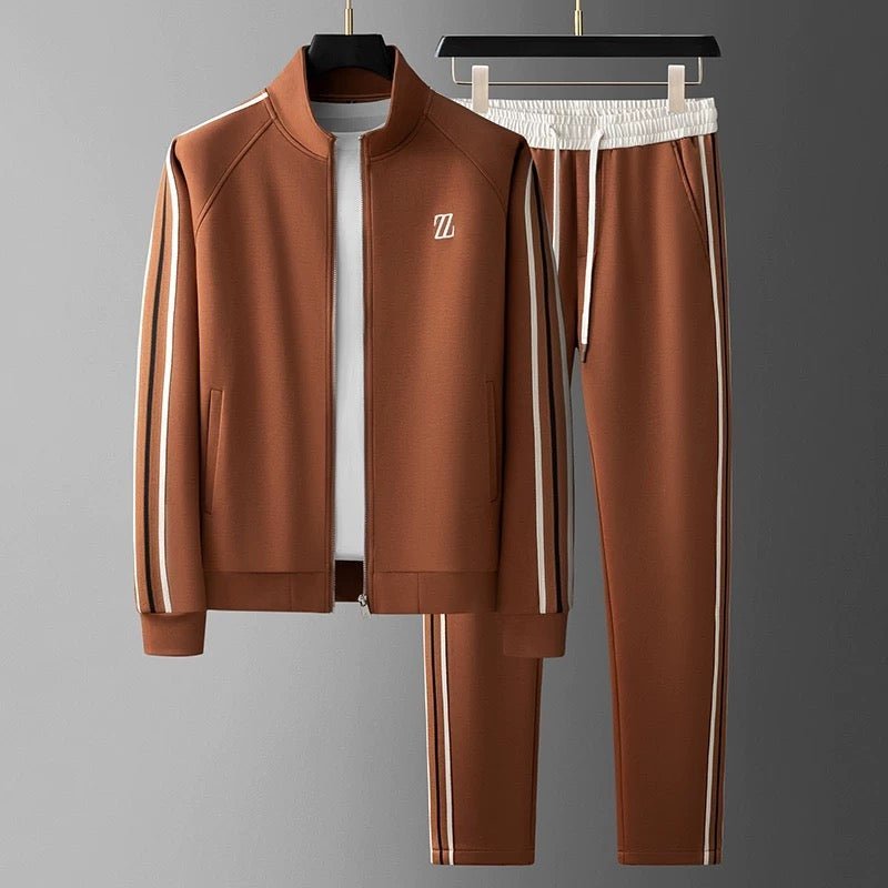 Men's Two Piece Tracksuit Set Athletic Wear Zip Up - Nalani - UK Fashion Clothing and Decor