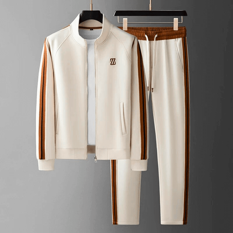 Men's Two Piece Tracksuit Set Athletic Wear Zip Up - Nalani - UK Fashion Clothing and Decor