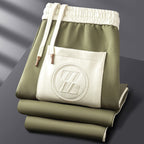 Men's Two Piece Zip Jacket Tracksuit Set With Side Stripe Joggers - Nalani - UK Fashion Clothing and Decor
