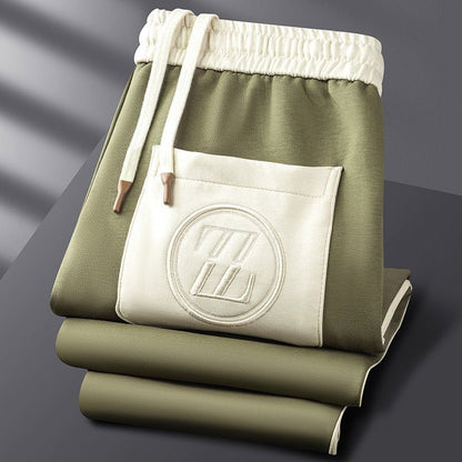 Men's Two Piece Zip Jacket Tracksuit Set With Side Stripe Joggers - Nalani - UK Fashion Clothing and Decor