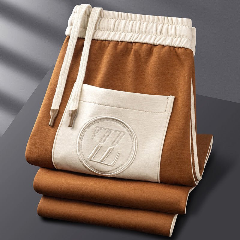 Men's Two Piece Zip Jacket Tracksuit Set With Side Stripe Joggers - Nalani - UK Fashion Clothing and Decor