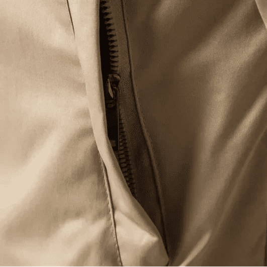 Mens Zip Front Bomber Jacket With Ribbed Collar Front Pockets - Nalani - UK Fashion Clothing and Decor