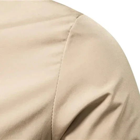 Mens Zip Front Bomber Jacket With Ribbed Collar Front Pockets - Nalani - UK Fashion Clothing and Decor