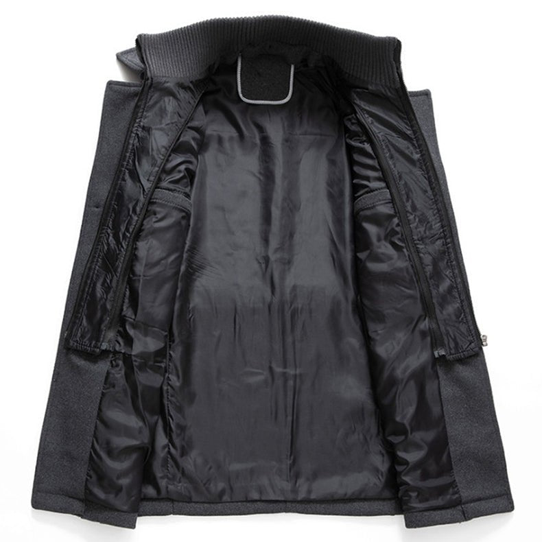 Military Inspired Tailored Jacket With Structured Layering - Nalani - Fashion Clothing and Decor