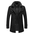 Military Inspired Tailored Jacket With Structured Layering - Nalani - Fashion Clothing and Decor