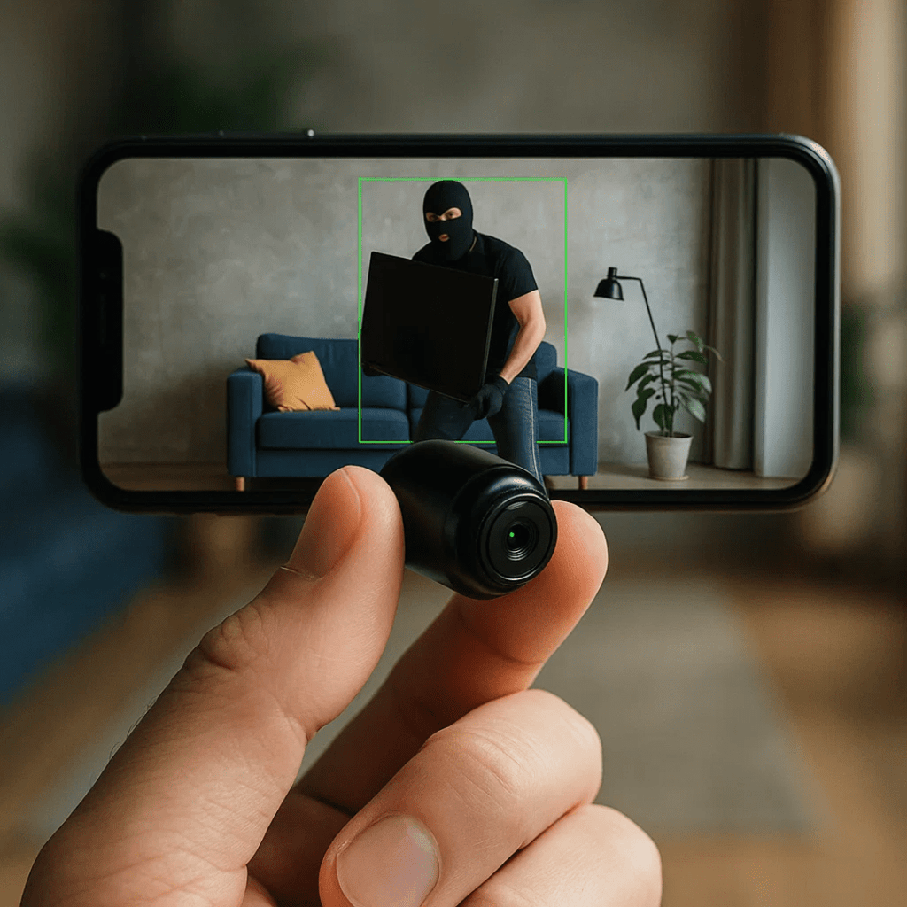 Mini Wireless Hidden Camera With Audio For Nanny Monitoring - Nalani - UK Fashion Clothing and Decor