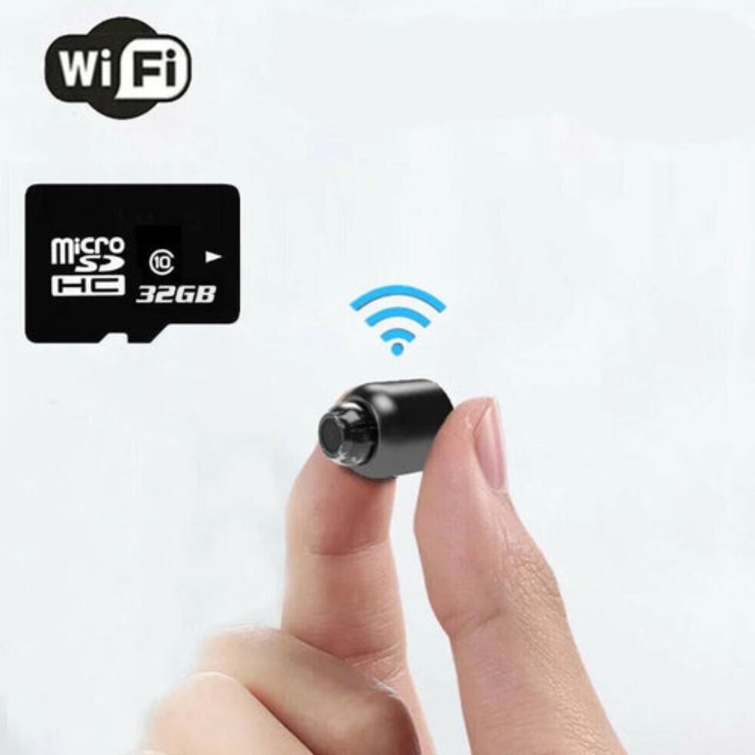 Mini Wireless Hidden Camera With Audio For Nanny Monitoring - Nalani - UK Fashion Clothing and Decor