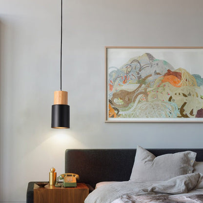 Minimalist LED Cylinder Hanging Light for Scandinavian Decor - Nalani - UK Fashion Clothing and Decor