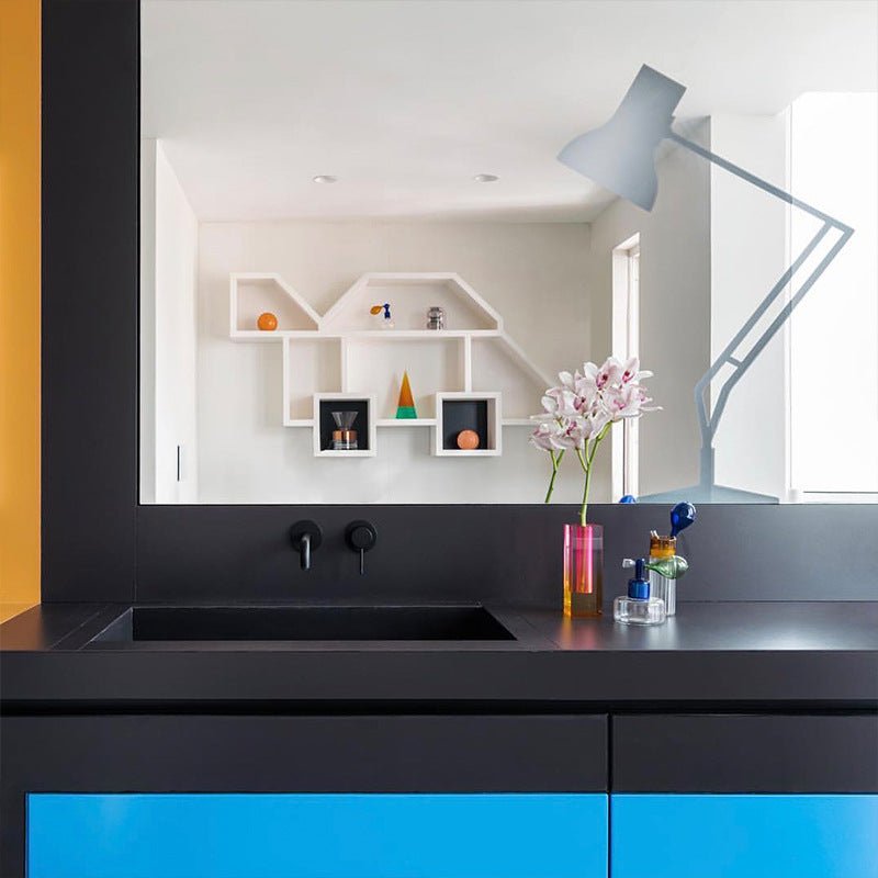 Modern Acrylic Prism Vase and Desk Organizer in Rainbow Colors - Nalani - UK Fashion Clothing and Decor