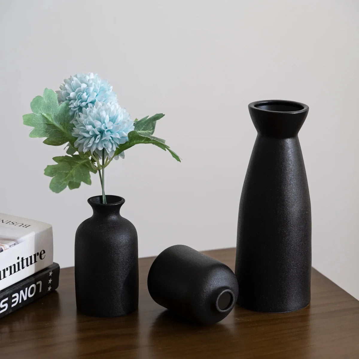 Modern Ceramic Flower Vase for Elegant Home Decor - Nalani - UK Fashion Clothing and Decor