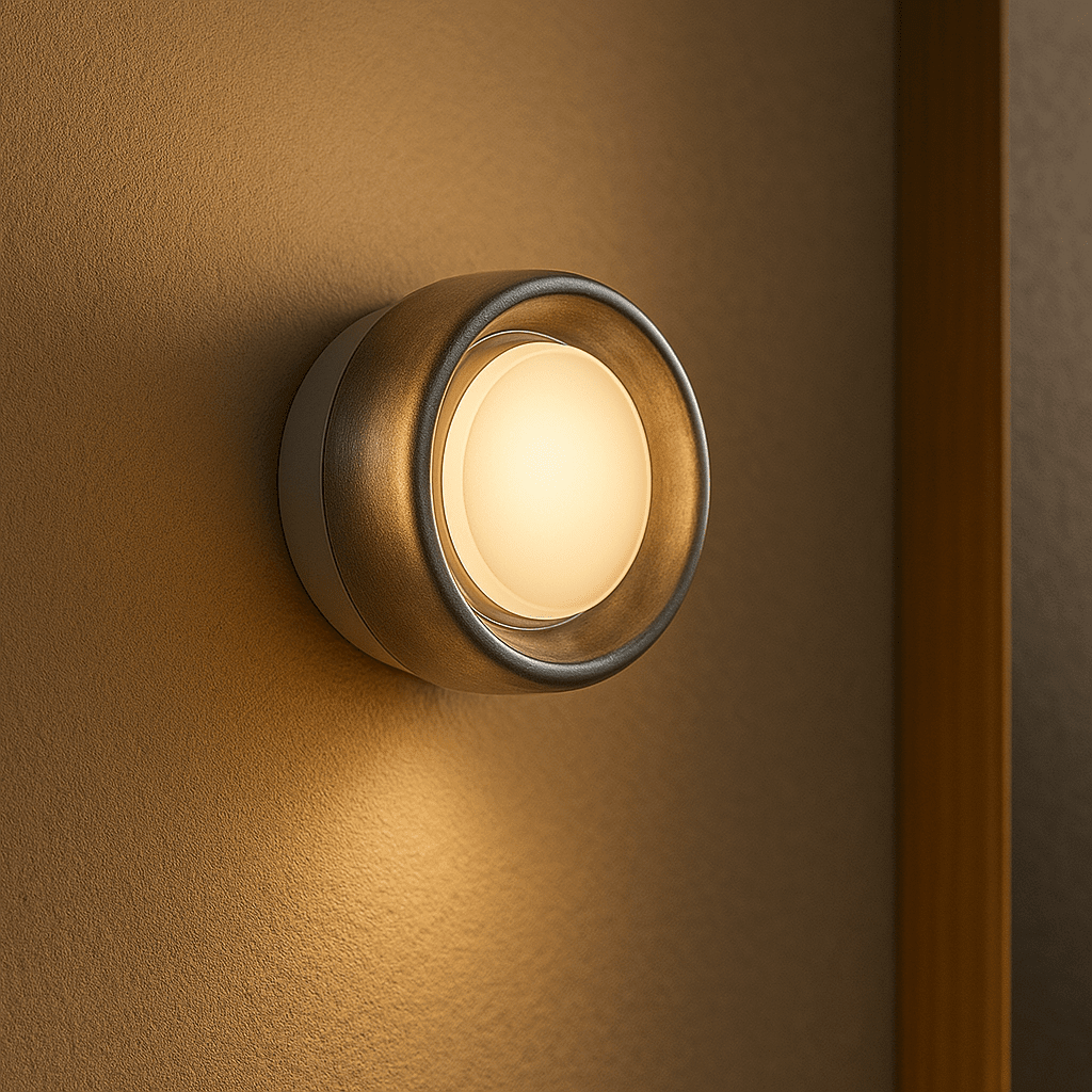 Modern Glass Shade LED Wall Light for Living Rooms Ambient - Nalani - UK Fashion Clothing and Decor