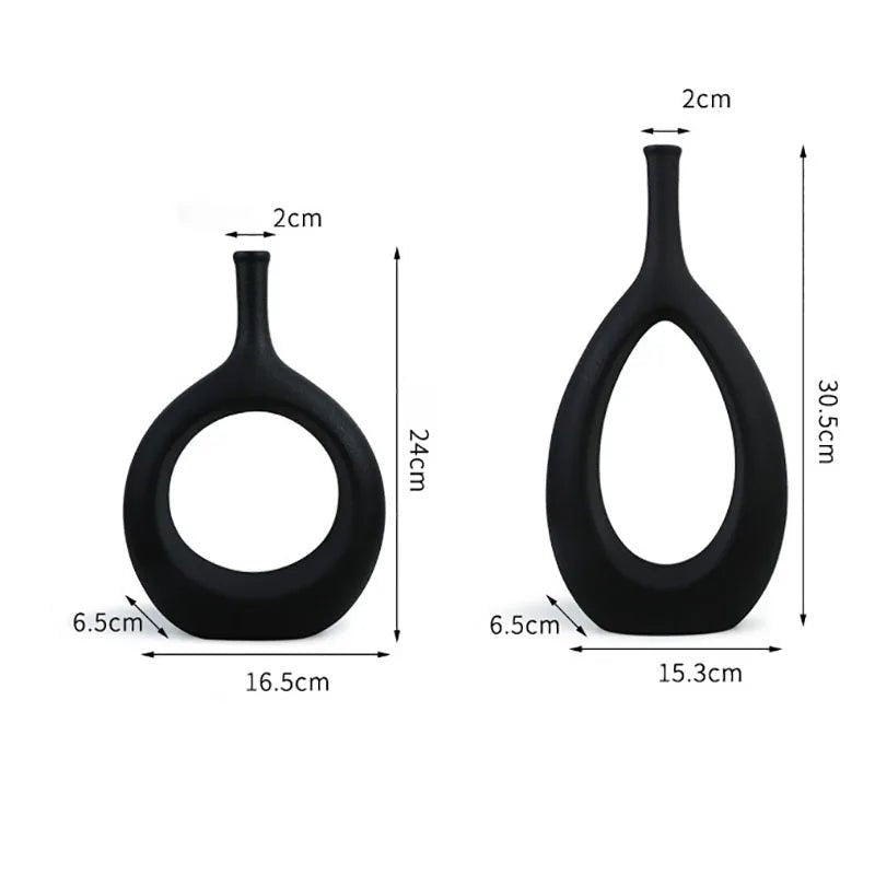 Modern Hollow Flower Vase for Elegant Home Decor - Nalani - UK Fashion Clothing and Decor