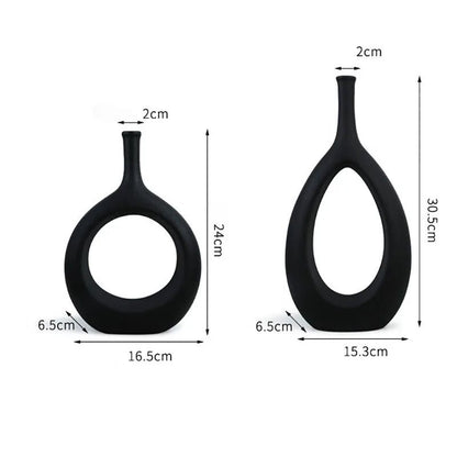 Modern Hollow Flower Vase for Elegant Home Decor - Nalani - UK Fashion Clothing and Decor