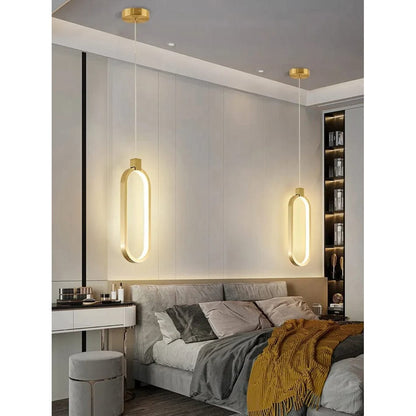 Modern Minimalist LED Pendant Light Single Or Double Head - Nalani - UK Fashion Clothing and Decor