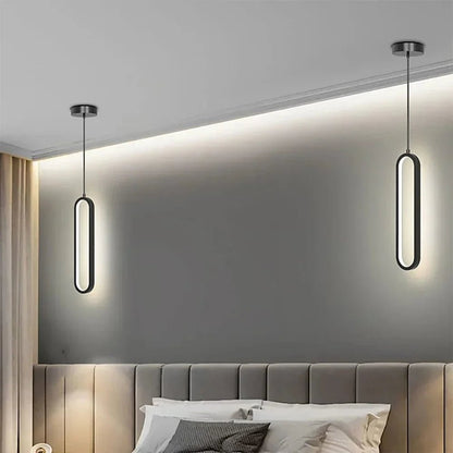 Modern Minimalist LED Pendant Light Single Or Double Head - Nalani - UK Fashion Clothing and Decor
