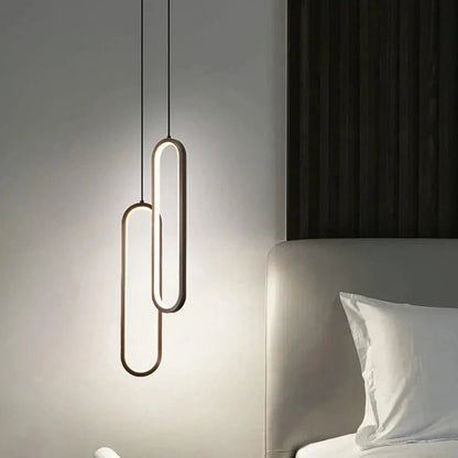 Modern Minimalist LED Pendant Light Single Or Double Head - Nalani - UK Fashion Clothing and Decor