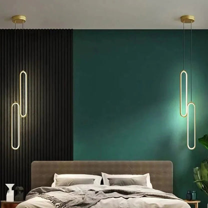 Modern Minimalist LED Pendant Light Single Or Double Head - Nalani - UK Fashion Clothing and Decor