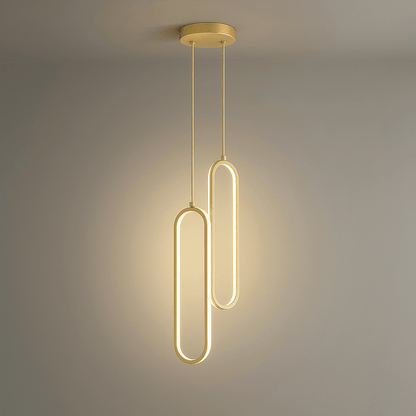 Modern Minimalist LED Pendant Light Single Or Double Head - Nalani - UK Fashion Clothing and Decor