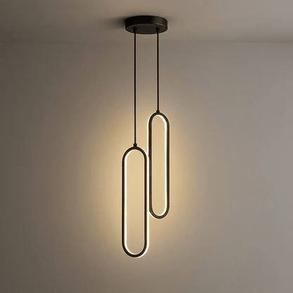 Modern Minimalist LED Pendant Light Single Or Double Head - Nalani - UK Fashion Clothing and Decor